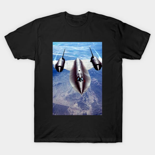 SR-71 Blackbird USAF T-Shirt by zap